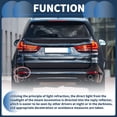 thumbnail image 3 of Bumper Reflector No.6J3945105D for Seat Ibiza IV 4 6J FR 11-17 1 Pcs Red Rear Left, 3 of 7