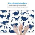thumbnail image 5 of Xecao Cute Cartoon Dinosaur for Mouse Pad - Waterproof Extended Contour Mouse Mat, Large Gaming Mousepad Laptop Keyboard Mat with Non-Slip Rubber Base, 5 of 8