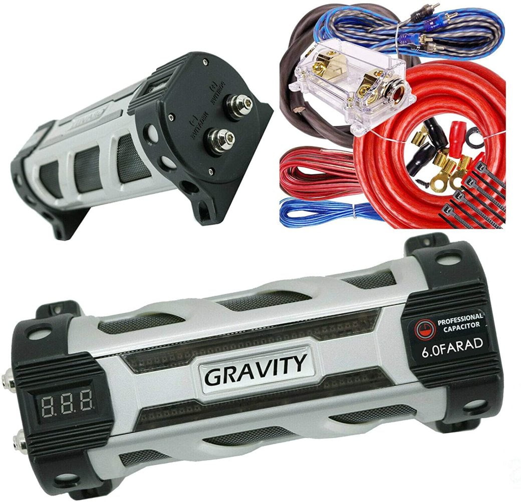 TaliaPosy GR6.0 Car Audio Battery Stiffening Portable Power 6 Farad