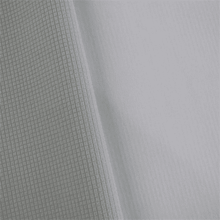 fleece pale stretch waterproof shell yard grid soft gray fabric