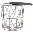 thumbnail image 5 of vidaXL Coffee Tables 3 pcs Copper, 5 of 5
