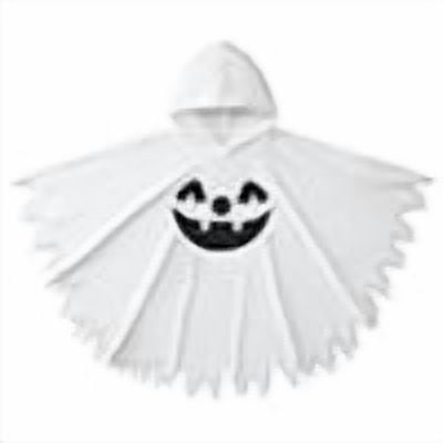 Usaibhir Toddler Kids Baby Girl Boy Halloween Costume Ghost Cloak Grimace Print Poncho Fancy Cape with Hat Cosplay Outfit 1-6T