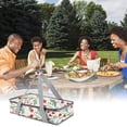 thumbnail image 6 of Numjaw Casserole Carrier for Hot or Cold Food,Insulated Casserole Travel Carry Bag,Pie Carrier,Casserole Dish With Lid and Carrying Case,Food Warmer Bag for Party/Picnic, 6 of 8