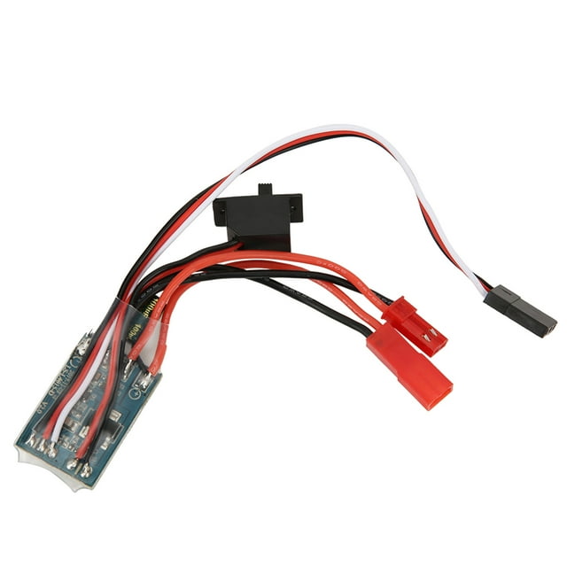 30A Electronic Speed Controller ESC Bidirectional Motor Speed Control with High Precision PCB for 1/16 1/18 1/24 RC Car Boat