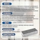 thumbnail image 2 of 4pcs activated carbon filter for cooker hood Siemens Hz9vrcr0 17004796 / Bosch Hez9vrcr0 17004805 / Neff Z821vr0 17004806, Gaggenau CA282111, 2 of 5