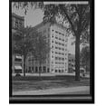 thumbnail image 2 of Historic Framed Print, Gas office exterior with trees, 17-7/8" x 21-7/8", 2 of 9