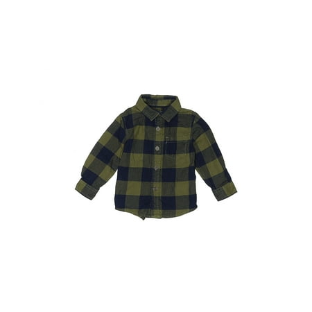 

Pre-Owned Cat & Jack Boy s Size 18 Mo Long Sleeve Button-Down Shirt