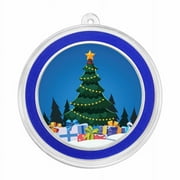 APMEX 2023 1 oz Silver Colorized Round - Christmas Tree