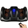 Best Choice Products Therapeutic Kneading & Rolling Shiatsu Foot Massager w/ High Intensity Rollers, Remote - Black