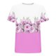 thumbnail image 4 of Fiudx Liquidación de Ahorros de Verano Tops con Estampado de Moda para Mujer, Blusa de Manga Corta, Camisetas Divertidas con Cuello Redondo, 4 of 4