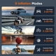 thumbnail image 3 of Inflador de Neumáticos Portátil HOVVIDA Compresor de Aire 150PSI con Medidor, 3 of 9
