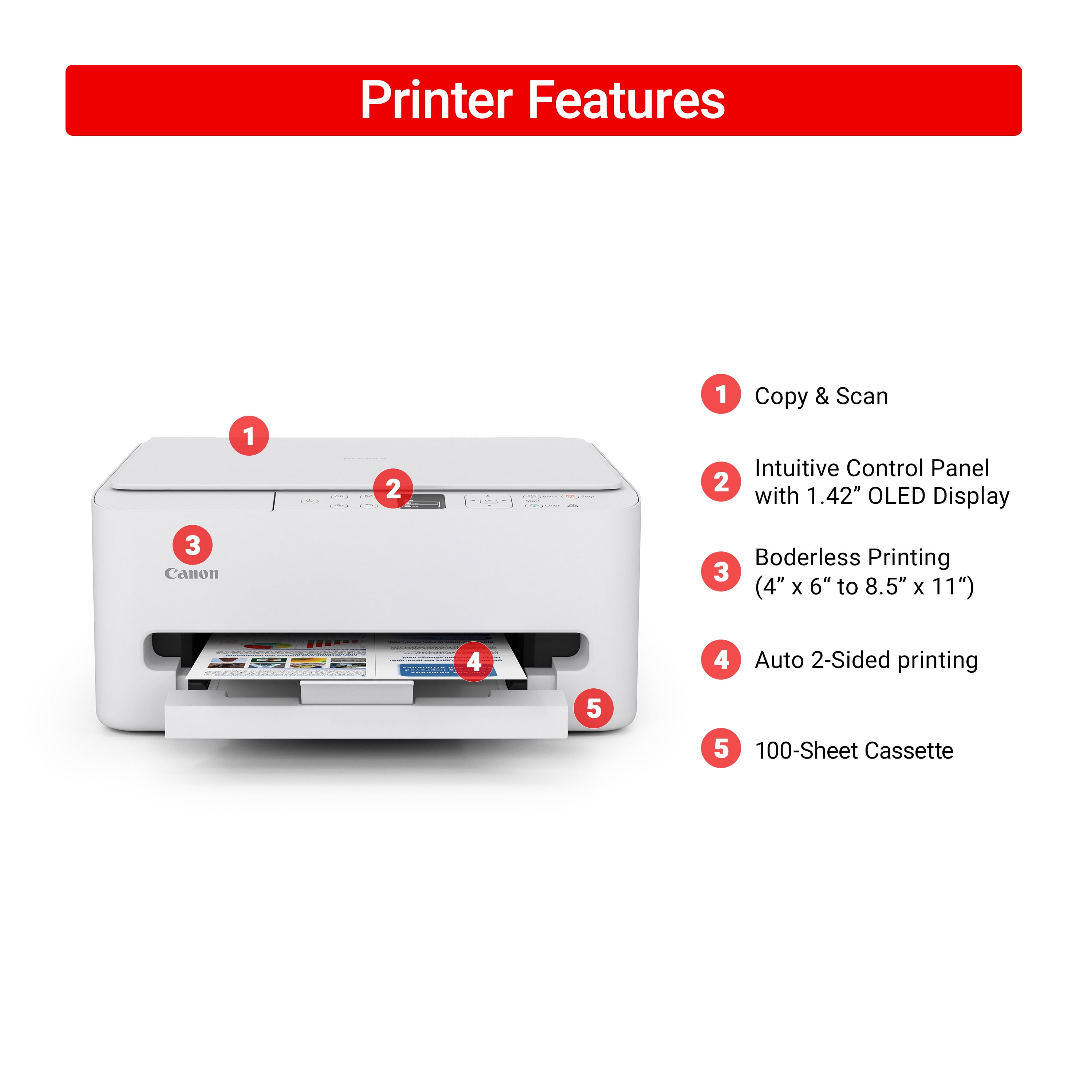 PIXMA TS6520 Wireless Multi-Function Home Printer