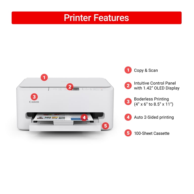 Canon, Wireless Multi-Function Home Printer, TS6520, 2-Sided