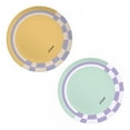 thumbnail image 3 of Bamboo Fiber Dinner Plates - Bamboo Plates Reusable Unbreakable Plates Food-Grade - Dishwasher Safe Plates– Kids Plates Toddler Plates for Home Outdoor, 3 of 9