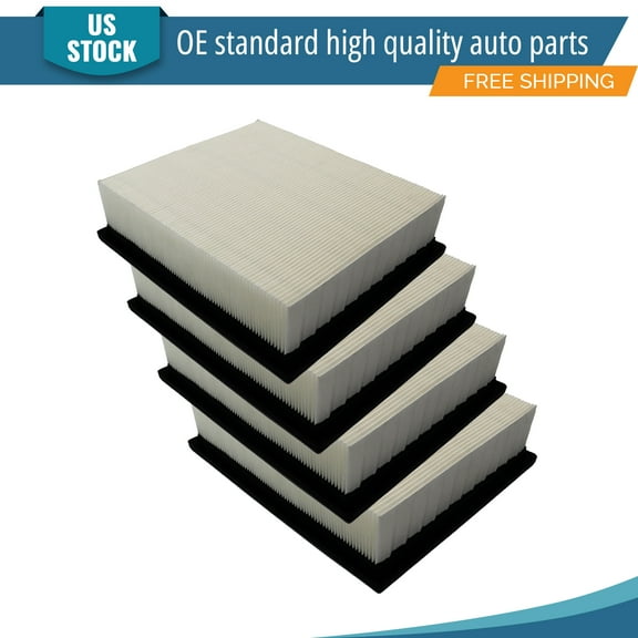 YXPCARS 4PCS Front Engine Air Filter for Ford Explorer Ranger Mazda B2300 Mercury Mountaineer, New Air Filter Replacement (CA8243)