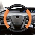 thumbnail image 1 of Ce Couvercle de Volant Texturé en Fibre de Carbone Convient aux Modèles BYD d'Une Taille de 37-38,5 Cm/14,56-15,16 Po, Présentant un Design Rond en Forme de D., 1 of 19