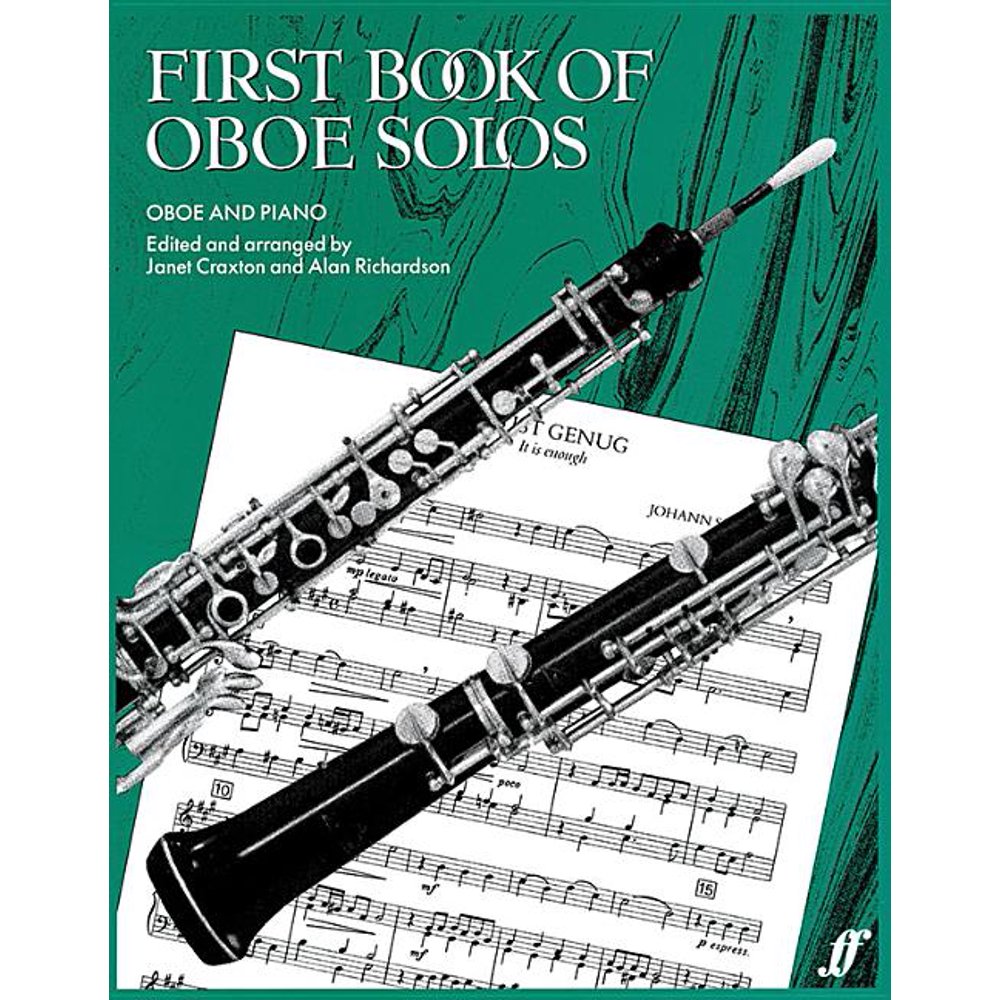 First Book of Oboe Solos (Paperback)
