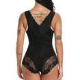 thumbnail image 6 of FITVALEN Seamless Women Tummy Control Shapewear Open Bust Full Bodysuit Lace Panty, 6 of 6