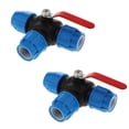 thumbnail image 2 of Válvu de Tubo de Riego de Purificadores de Agua de Accesorios de Empuje de Rápida de 2 X PE Sunnimix Accesorios de presión de conexión rápida PE, 2 of 8
