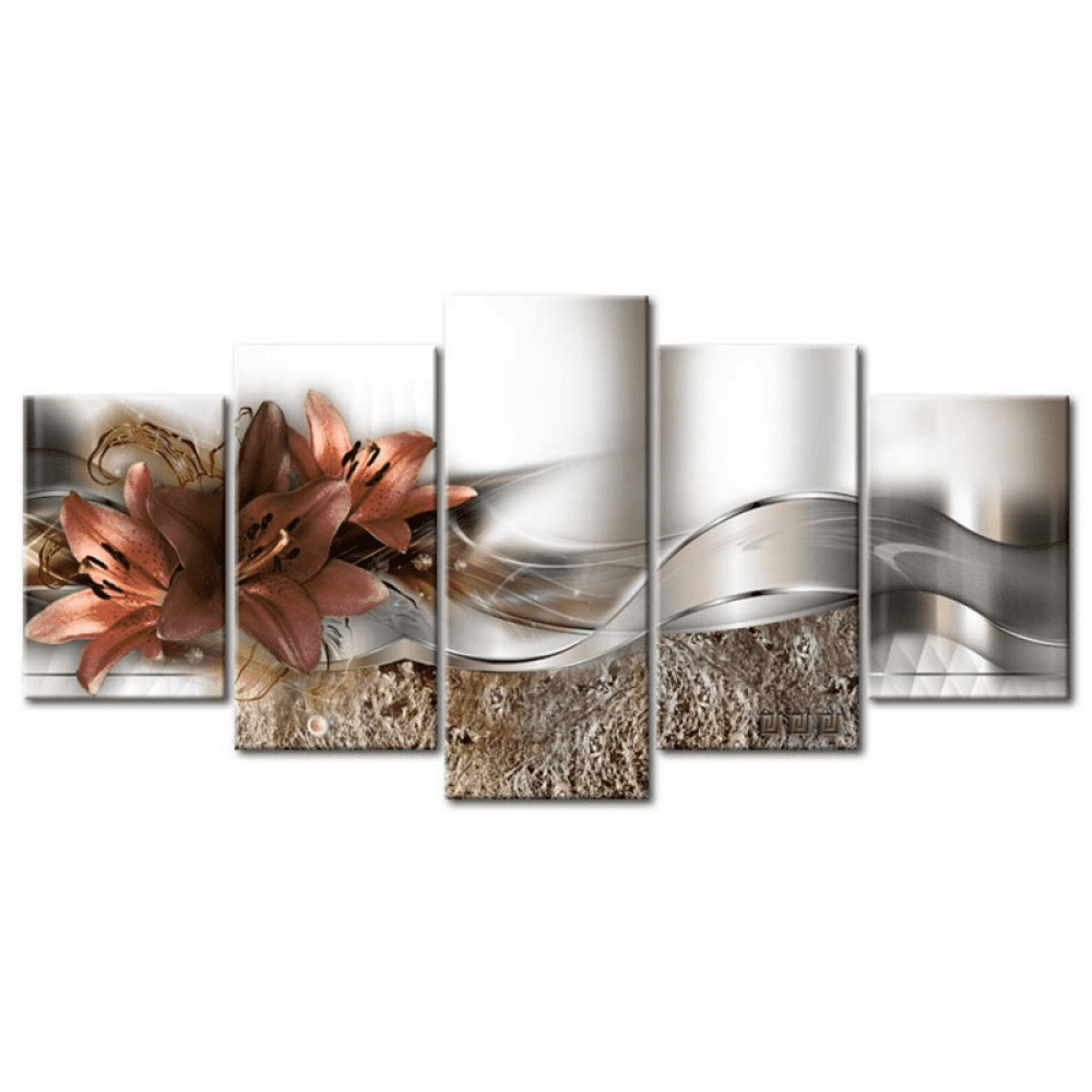 5Piece Modern Art Oil Painting Drawing Canvas Print Wall Picture Home Decoration Unframed