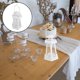 thumbnail image 1 of NUOLUX Soporte De Vela Vintage De Metal Para En Bodas Y Eventos, 1 of 8