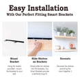 thumbnail image 5 of Willow & Grace Rustic Farmhouse Floating Shelves, Natural, 24", (Set of 2), 5 of 5