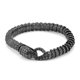 thumbnail image 1 of Pulsera de diseño con forma de serpiente para hombre y mujer, de acero inoxidable 316L, 1 of 5