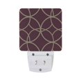 thumbnail image 5 of Yayeee LED Night Light for The Home Plug in With Light Sensors 2 Pack, Red Circles, 5 of 6