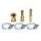 

Air Hose Repair Kit 6 Piece Air Compressed Tire Accessory Set Tire Chuck Hose Clamp