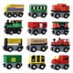 thumbnail image 3 of vagones de tren,juguetes de madera tren set pequeños regalos de cumpleaños,mini trenes magnéticos accesorios caja de juguetes,vagones de tren de madera para de 3, 3 of 9