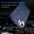 thumbnail image 3 of for Apple iPhone 15 Case for Man, Heavy Duty Shockproof Phone Case Support Wireless Charging Cover for iPhone 15 HD Blue, 3 of 16