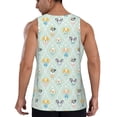 thumbnail image 3 of Easygdp Different Breeds of Dogs Men's Tank Top, Sleeveless Muscle T Shirts, Breathable, Quick-Dry, Loose for Gym, Running, Fitness - XX-Large, 3 of 9
