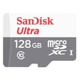 thumbnail image 1 of Tarjeta microSDXC Ultra Lite SanDisk de 128 GB 100 MB/s SDSQUNR-128G-GN6MN, 1 of 1