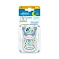 thumbnail image 2 of Dr. Brown’s® PreVent™ Contour Glow in The Dark 2PK Pacifiers, Stage 2 (6-18m), Blue, 2 of 3