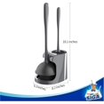 thumbnail image 2 of Combinación de desatascador y escobilla para inodoro MR.SIGA para baño, 2 of 9