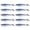 10pcs Blue, variant on awjaisca 10Pcs 6.5CM/2.8G Paddle Tail Soft Lure Long Casting Sinking Bionic Artificial Swimbait Freshwater Saltwater Trout Bass Fishing Accessories