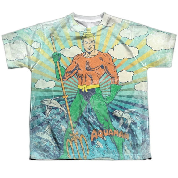 Trevco Sportswear DCO872-YTPP-4 DC Sonar Youth Short Sleeve T-Shirt, White - Extra Large