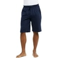 thumbnail image 3 of Cottonbell Men's & Unisex Casual Cotton Knitted Pajama Shorts Loungewear with Drawstring, 3 of 4