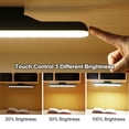 thumbnail image 3 of Lámpara de lectura de pared unida a la lámpara, lámpara táctil ajustable montada magnéticamente debajo de la lámpara, 3 of 5