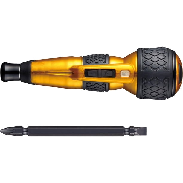Destornillador Eléctrico de Agarre Esférico VESSEL 220USB-P1GL Dorado