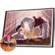 thumbnail image 2 of Dibujo Diamond Drill Oil Lady 5D Kits de pintura DIY Decoración redonda completa (NH2697) Hugtrwg Para estrenar, 2 of 9