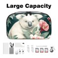 thumbnail image 3 of Koala Hard Drive Bag Travel Organizer Phone Charger Organizer Small Electronics Travel Organizer Waterproof Oxford Fabric 5.9x9.44x3.14 in, 3 of 6