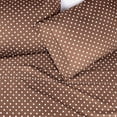 thumbnail image 5 of Superior 600 Thread Count Solid 3-Piece Luxury Cotton Blend Taupe Sheets, Twin XL, 5 of 11