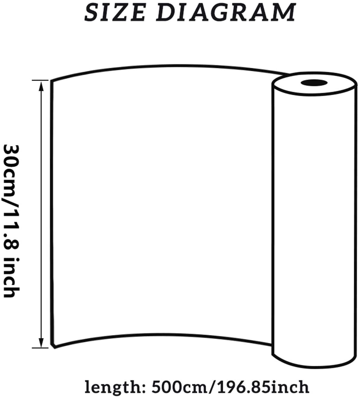 1 Roll Heat Transfer Vinyl Sheets Iron On Vinyl for T-Shirt Clothes Fabric Decoration White 30cm 5m/roll