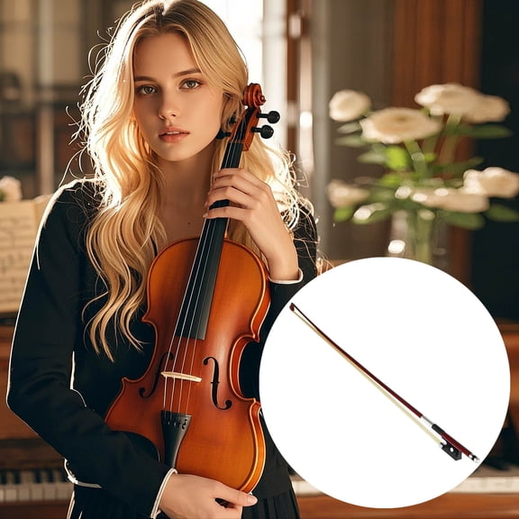EcoNest 4/4 Basimu Violin Bow Performance Durable Violin Bow Instrument Portable Learning Practice Bow