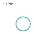 thumbnail image 2 of Unique Bargains Fluorine Rubber O Rings, 12mm OD, 10mm Inner Diameter, 1mm Width, Seal Gasket Green 10Pcs, 2 of 3