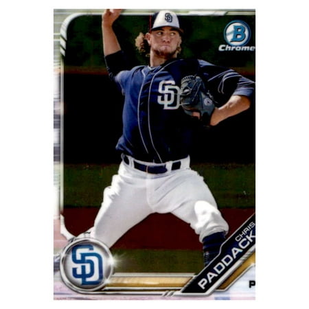 2019 Bowman Chrome Prospects #BCP-55 Chris Paddack San Diego Padres Baseball (San Diego Best Ramen)