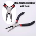 thumbnail image 2 of Needle Nose Pliers for Jewelry Making,5 Inch Long Nose Craft Pliers,Needlenose Pliers For Jewelry Making, 2 of 7
