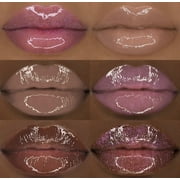 Most Popular Permanence Beautele, Plumped , Moisturizing, Long-Lasting, Nourishing, Stay Permanence, Sheer Plumping Lip Gloss, Mysterious Clear glitter gloss, 0.14 fl oz