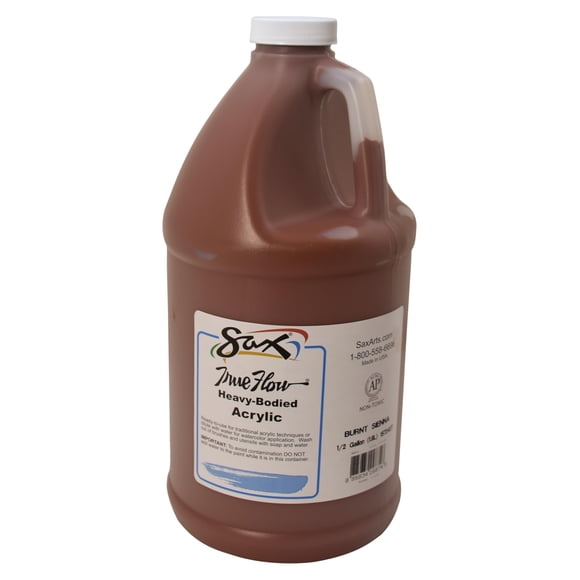 Pintura acrilica Sax Burnt Sienna 1.89L